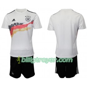 Billige Fotballdrakter Tyskland Barn Hjemmedraktsett 2019 Kortermet